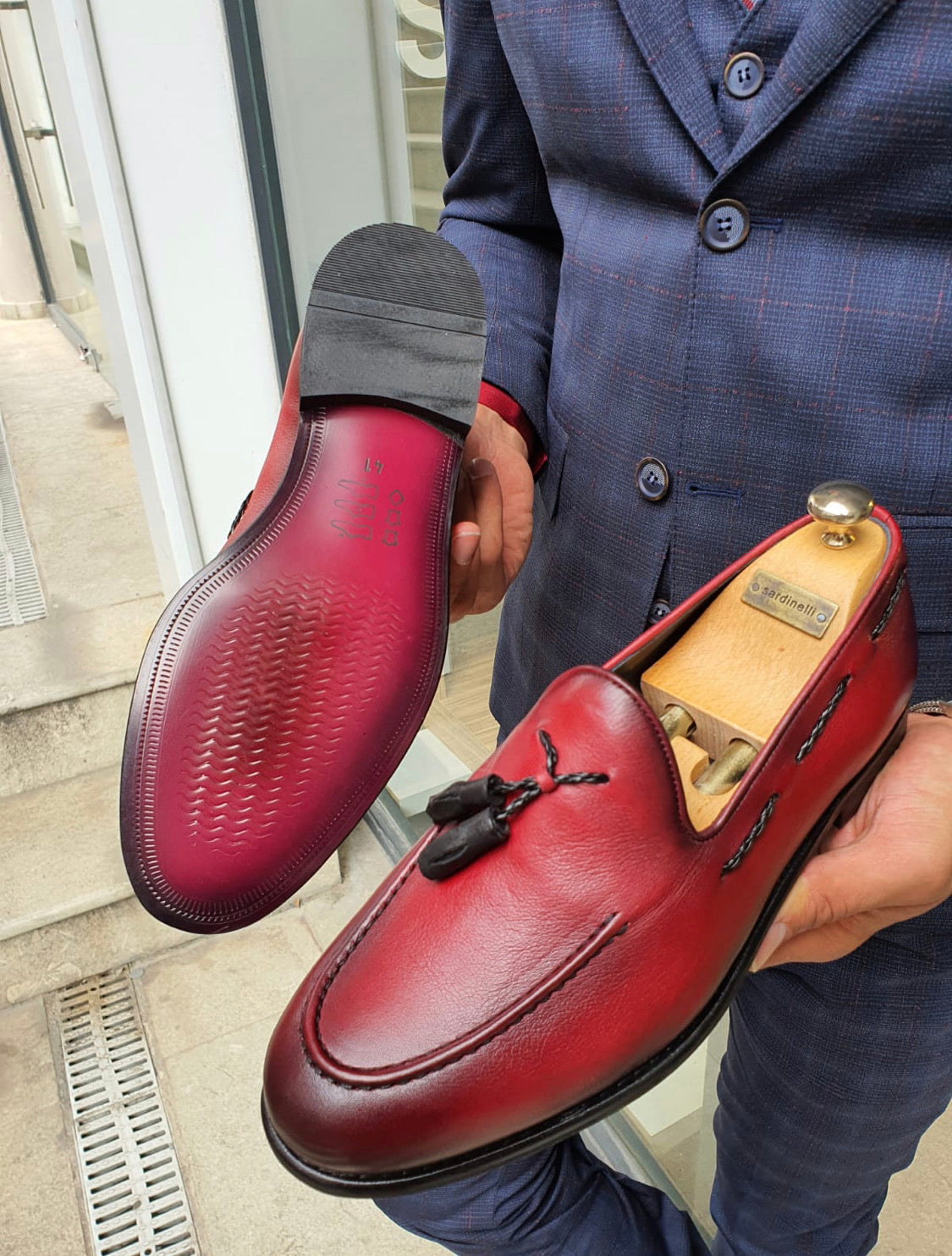 Fort Worth Red Tassel Loafer-baagr.myshopify.com-shoes2-BOJONI