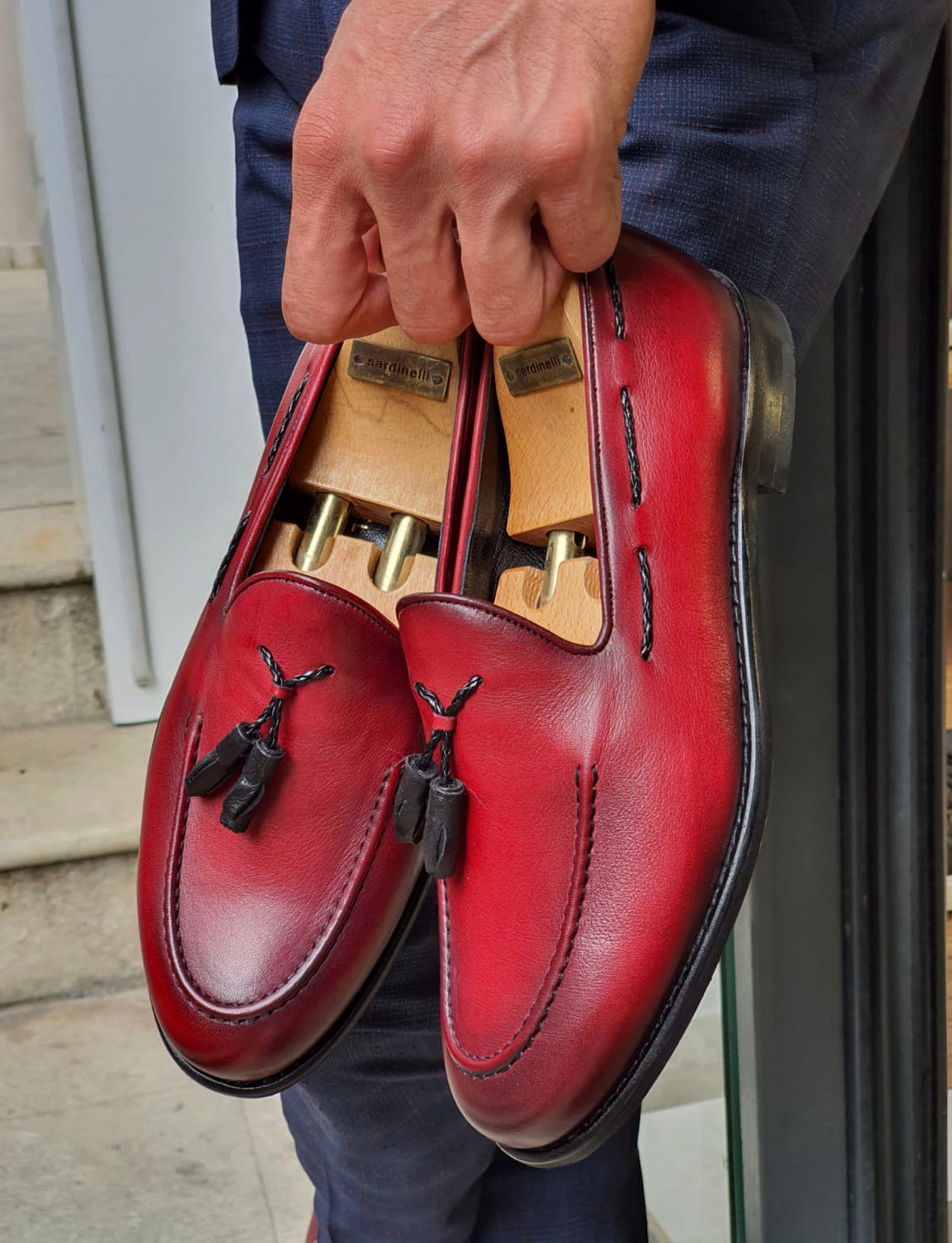 Fort Worth Red Tassel Loafer-baagr.myshopify.com-shoes2-BOJONI