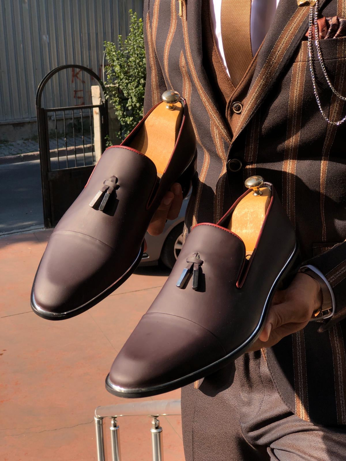 Tassels Classic Shoes Matte Burgundy-baagr.myshopify.com-shoes2-BOJONI