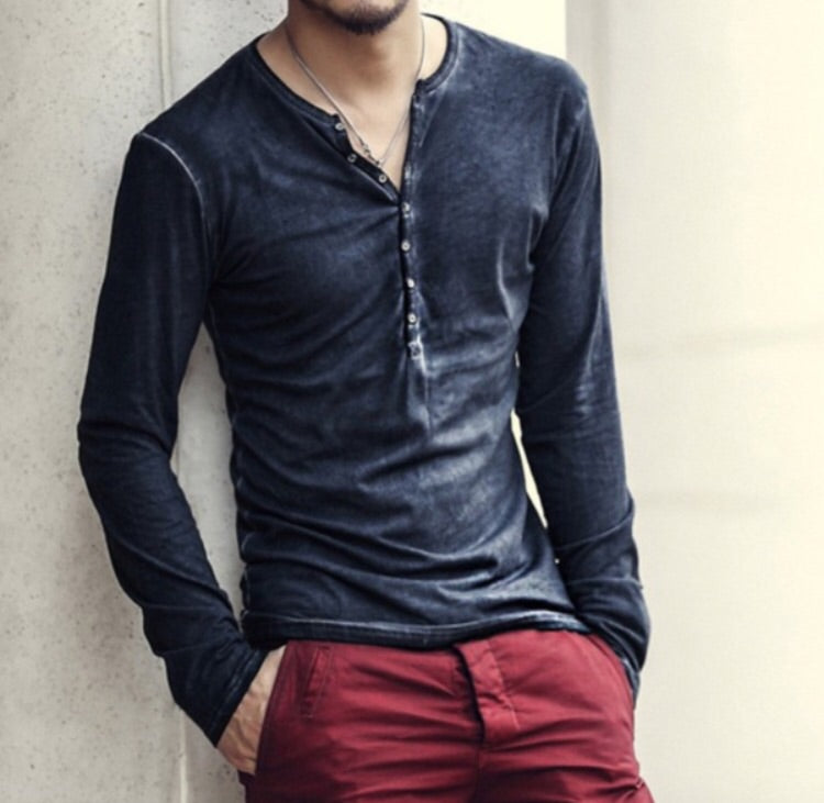 Faded Cooling Long-Sleeved Tee (3 Colors)-baagr.myshopify.com-Shirt-BOJONI