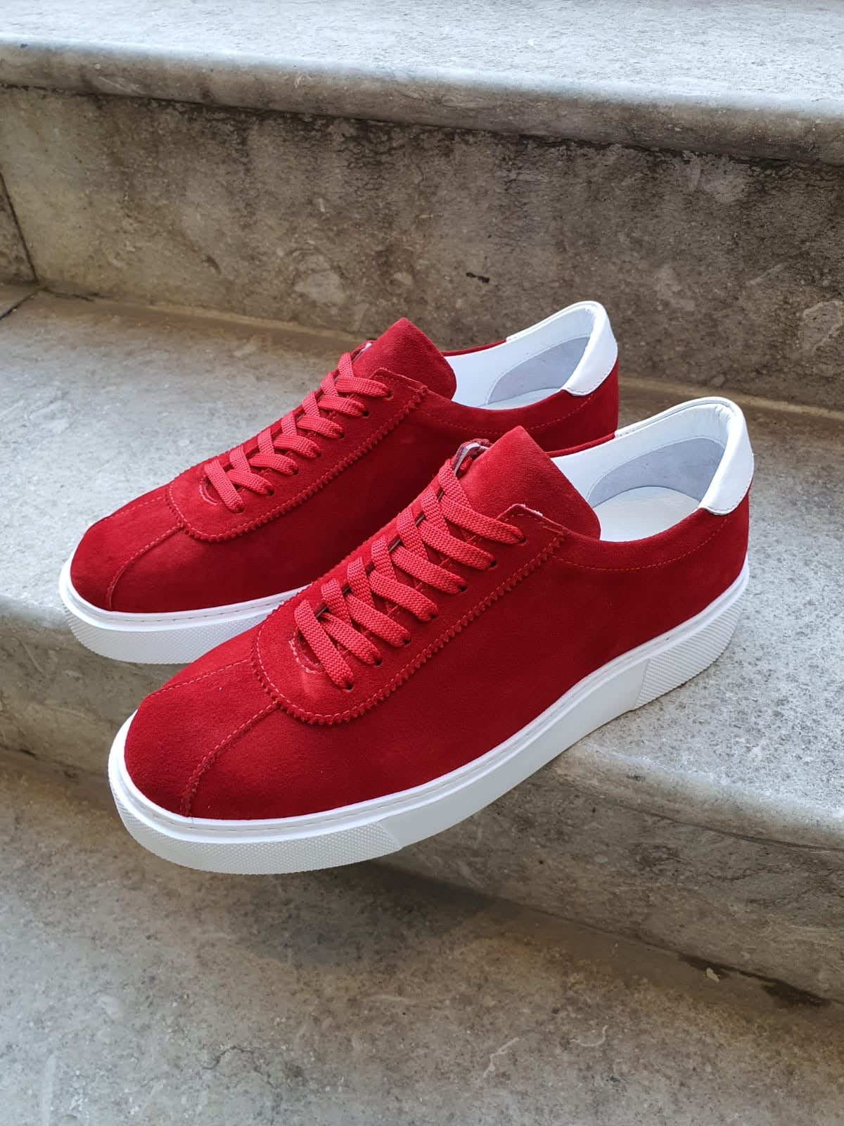 Lehi Navy Blue Mid-Top Suede Sneaker-baagr.myshopify.com-shoes2-BOJONI