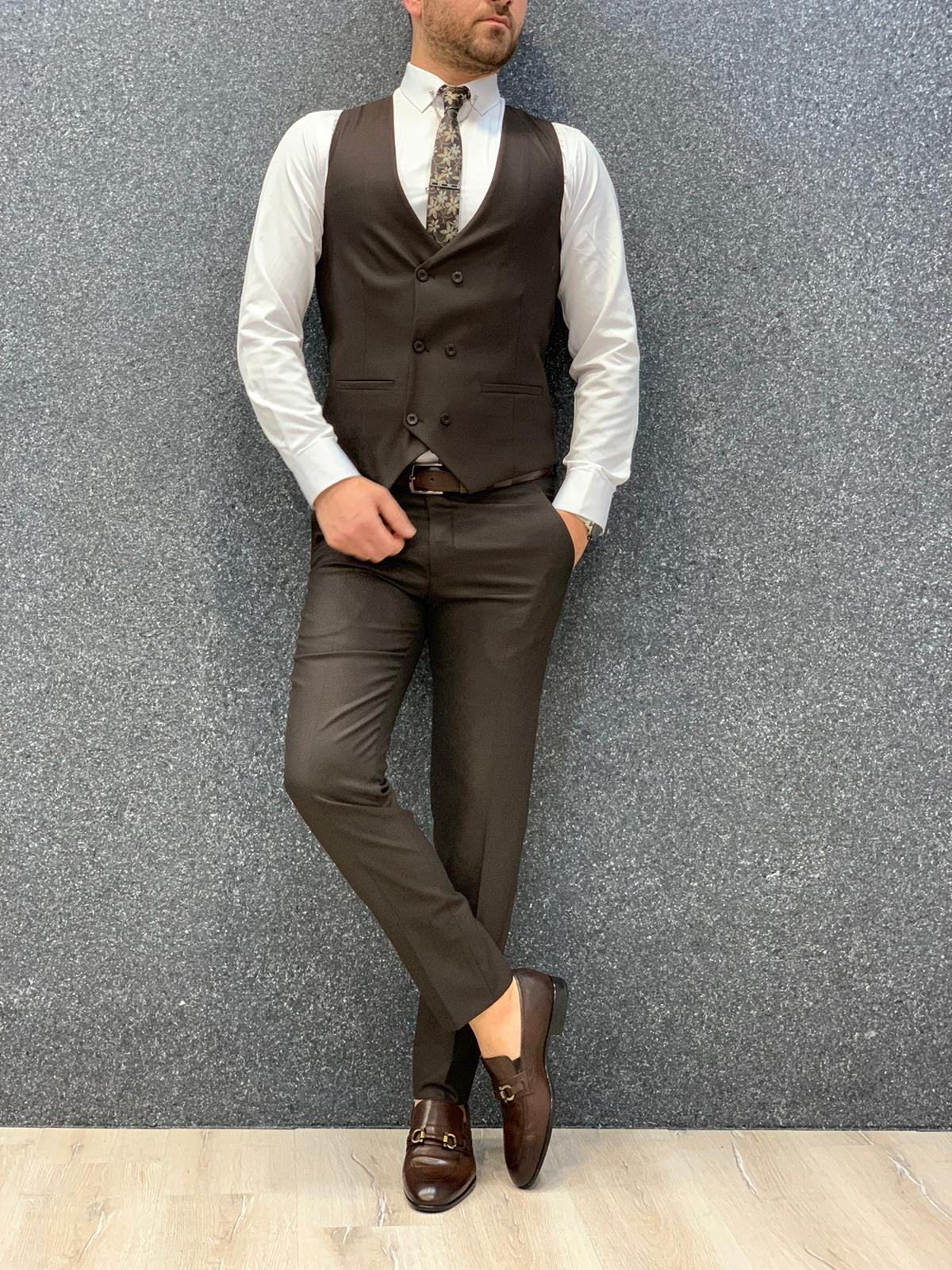 Olympia Brown Slim Fit  Suit-baagr.myshopify.com-1-BOJONI