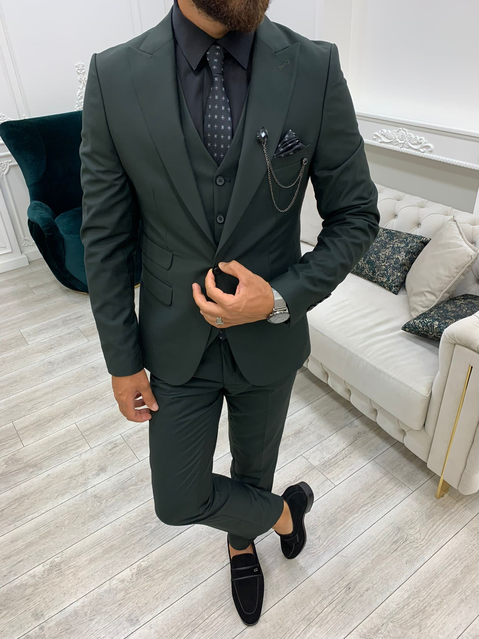 Boston Khaki Slim Fit Suit-baagr.myshopify.com-1-BOJONI