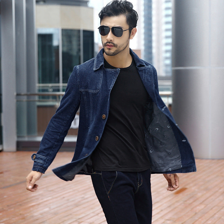 Denim Jacket in Indigo (2 Colors)-baagr.myshopify.com-jacket-BOJONI