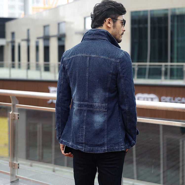 Denim Jacket in Indigo (2 Colors)-baagr.myshopify.com-jacket-BOJONI